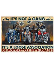 easy rder hrly dvdsn not a gang poster ttb ngt 24x16 Poster front