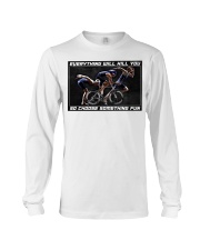 triatlon choose something fun black pt lqt ngt Long Sleeve Tee tile