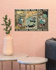 skateboard choose st fun pt phq ngt 17x11 Poster poster-landscape-17x11-lifestyle-21