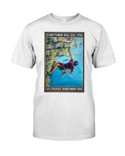 Rock climber choose fun pt dvhh pml Premium Fit Mens Tee tile