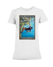 Rock climber choose fun pt dvhh pml Premium Fit Ladies Tee tile