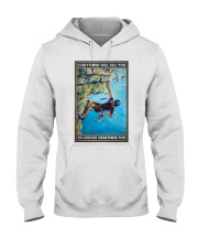 Rock climber choose fun pt dvhh pml Hooded Sweatshirt tile