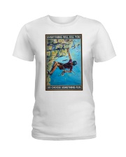 Rock climber choose fun pt dvhh pml Ladies T-Shirt tile