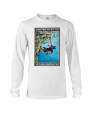Rock climber choose fun pt dvhh pml Long Sleeve Tee tile