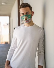 fox butterfly mas Cloth Face Mask - 3 Pack aos-face-mask-lifestyle-10