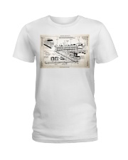 Miami Internati Airport diagram lqt-pml Ladies T-Shirt tile