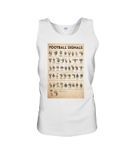 football hand signals pt phq ntv Unisex Tank tile