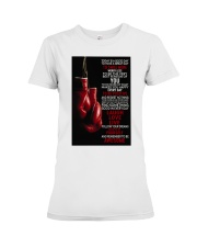 boxing today is a good day pt phq NTH Premium Fit Ladies Tee tile