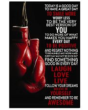 boxing today is a good day pt phq NTH 11x17 Poster front