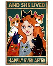 cats And she lived happily ever after 11x17 Poster front