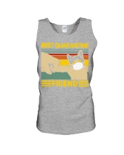 cat best quarantine friend Unisex Tank tile