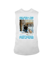 boy love hockey dogs once upon phq nna Sleeveless Tee tile
