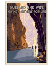 hiking partners for life rock river 11x17 Poster front