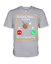 basketcall V-Neck T-Shirt tile