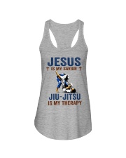jiu jitsu therapy Ladies Flowy Tank tile