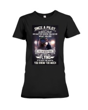 pilot like mafia pt lqt ngt Premium Fit Ladies Tee tile
