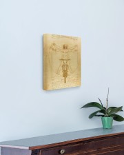davinc dirt bike motocross hanging canvas 11x14 Gallery Wrapped Canvas Prints aos-canvas-pgw-11x14-lifestyle-front-01
