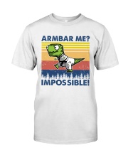 trex jiu jitsu armbar me impossible Classic T-Shirt front