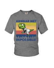 trex jiu jitsu armbar me impossible Youth T-Shirt tile