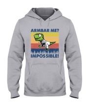 trex jiu jitsu armbar me impossible Hooded Sweatshirt tile