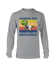 trex jiu jitsu armbar me impossible Long Sleeve Tee tile