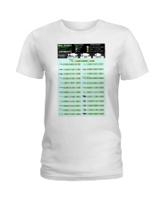 fishing baits guide poster ttb ntv Ladies T-Shirt tile