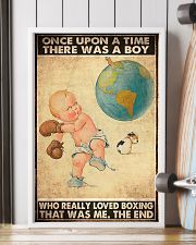 boxing boy once upon a time pt mttn ngt 11x17 Poster lifestyle-poster-4
