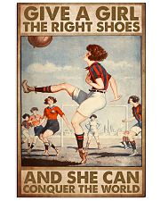 football give a give the right shoes pt mttn ntv 11x17 Poster front