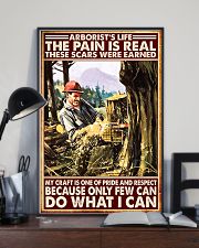 arborist life pain real pt lqt nna 11x17 Poster lifestyle-poster-2