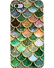 Mermaid Fin green Phone Case i-phone-8-case