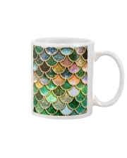 Mermaid Fin green Mug tile