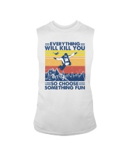 skydiving something fun Sleeveless Tee tile