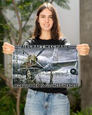 aircraft mechanic even pilots need mttn ngt 17x11 Poster poster-landscape-17x11-lifestyle-19