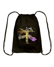 jiu jitsu da vinci Drawstring Bag tile