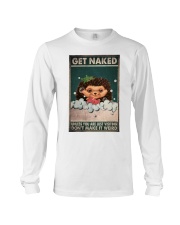 hedgehog naked pt phn ngt Long Sleeve Tee tile