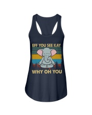 elephant eff Ladies Flowy Tank tile