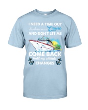 send me on a cruise never come back Classic T-Shirt tile