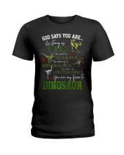 Saurus God Say You Are Ladies T-Shirt tile