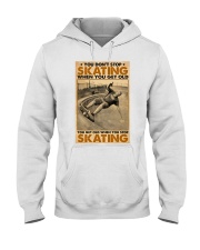 Old man skater you don't stop poster ttb-nna Hooded Sweatshirt tile