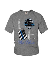 Love the blue police Youth T-Shirt tile