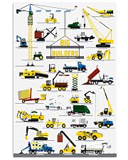big builders and other mighty machines 11x17 Poster front
