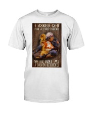 firefighter golden retriever true friend ttb NTH Premium Fit Mens Tee tile