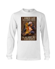 firefighter golden retriever true friend ttb NTH Long Sleeve Tee tile