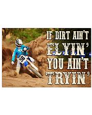 Dirt flyin Yamah Motocross pt dvhh NTV Horizontal Poster tile