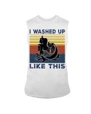Mermaid Silhouette retro Sleeveless Tee tile