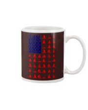 sailing us flag icon Mug tile