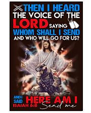 veteran lord send me poster 11x17 Poster front