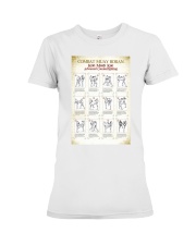 muay thai combat muay boran pt lqt NTV Premium Fit Ladies Tee tile