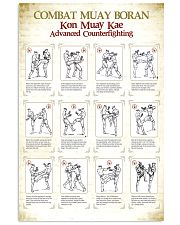 muay thai combat muay boran pt lqt NTV 11x17 Poster front
