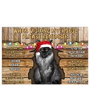 maine-coon-house-rules-xmas-edition-ttb-nna 24x16 Poster front